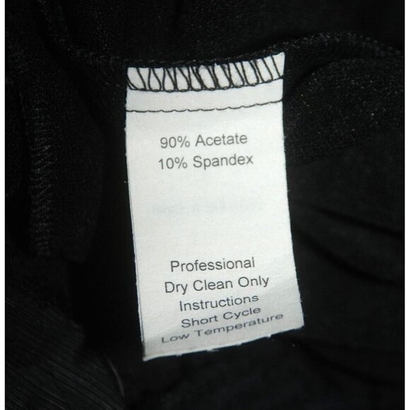 Staley Gretzinger Sz M Black Art-to-Wear Circle Patch Top Shirt Long Sleeve NWOT - Picture 11 of 12